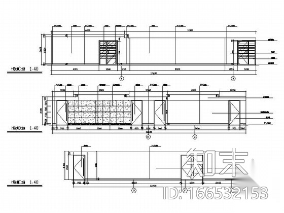 [浙江]现代大厦改建工程室内装修施工图cad施工图下载【ID:166532153】