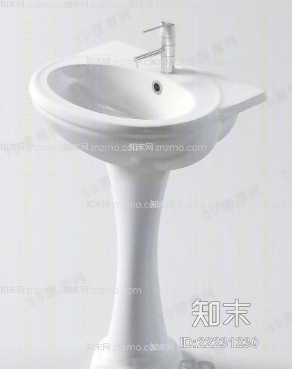 洗面盆283D模型下载【ID:22231230】