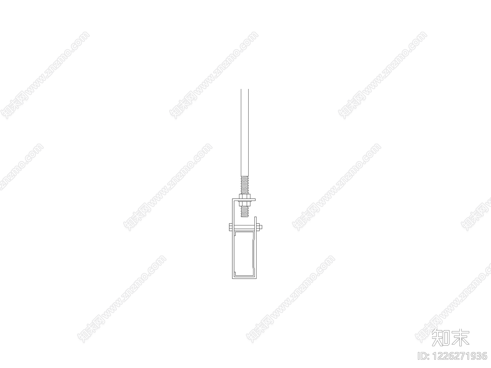 五金管件cad施工图下载【ID:1226271936】