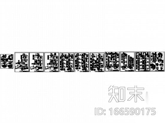 某两层商业办公楼节点大样图施工图下载【ID:166590175】