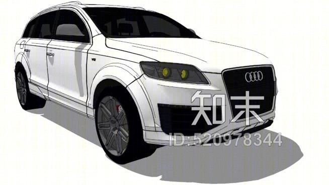 奥迪Q7SU模型下载【ID:520978344】