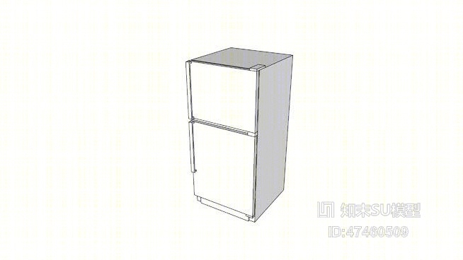 冰箱SU模型下载【ID:618008848】