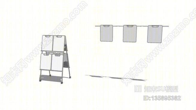 钢壳动词白板SU模型下载【ID:135895382】