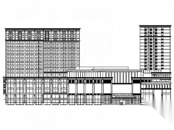 [成都]某住宅区规划及单体设计建筑施工图施工图下载【ID:166826107】