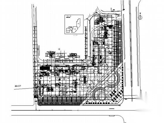 [成都]某住宅区规划及单体设计建筑施工图cad施工图下载【ID:166826107】