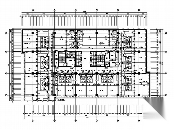 [成都]某住宅区规划及单体设计建筑施工图cad施工图下载【ID:166826107】