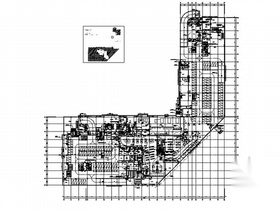 [成都]某住宅区规划及单体设计建筑施工图cad施工图下载【ID:166826107】