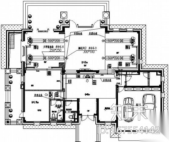 [合肥]高级别墅地源热泵空调设计全套施工图纸(含地暖施工图下载【ID:167554142】