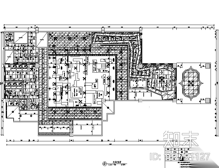 [四川]weclub酒吧空间设计施工图cad施工图下载【ID:161791127】