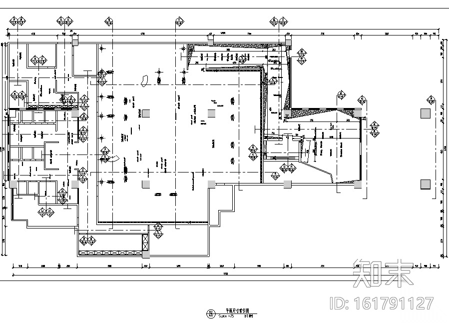 [四川]weclub酒吧空间设计施工图cad施工图下载【ID:161791127】