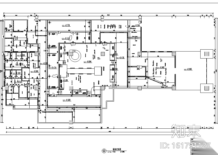 [四川]weclub酒吧空间设计施工图cad施工图下载【ID:161791127】