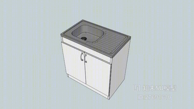 水槽SU模型下载【ID:27691610】