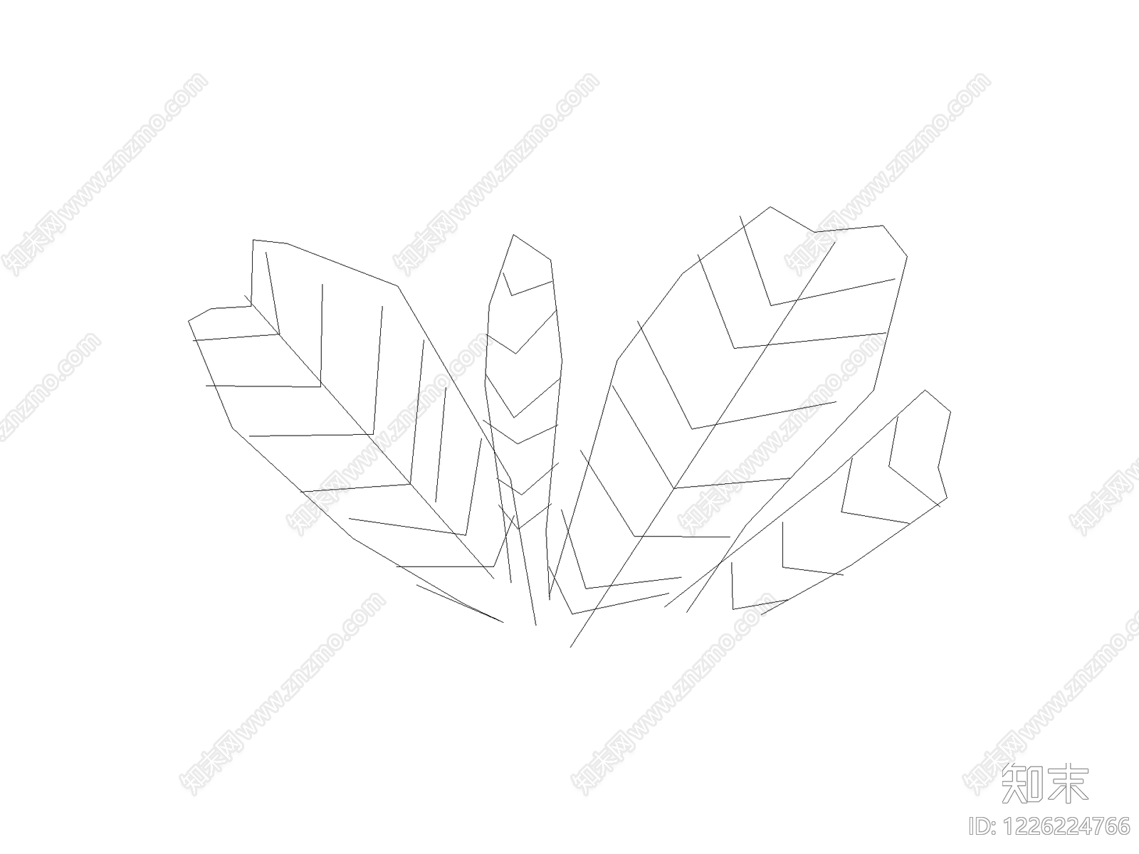 绿植CAD图纸