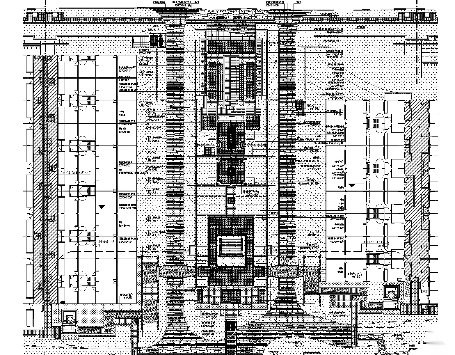 [重庆]万科渝园居住区景观全套CAD施工图cad施工图下载【ID:160689186】