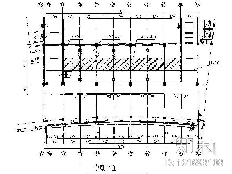 某行政中心办公区方案图(含效果)cad施工图下载【ID:161693108】