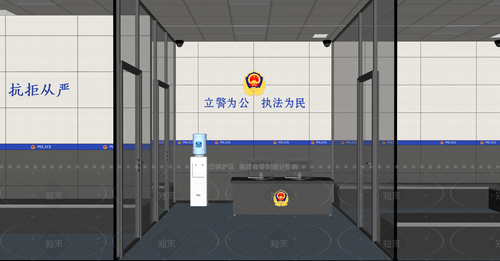 现代其他公共空间SU模型下载【ID:1216023557】