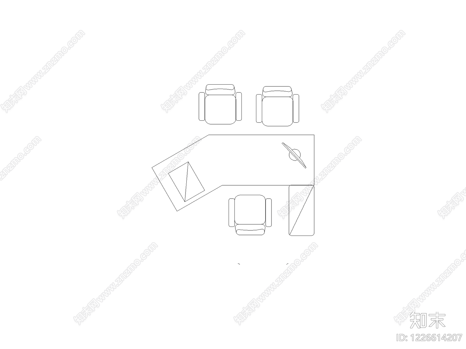 卫浴洗手盆马桶图块cad施工图下载【ID:1226614207】