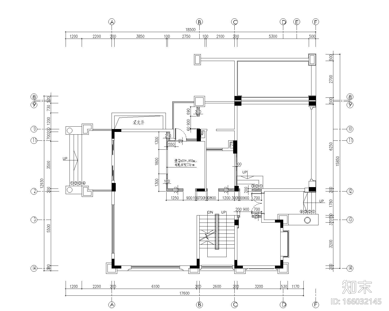 ​广州番禺某东南亚风格别墅样板房施工图cad施工图下载【ID:166032145】