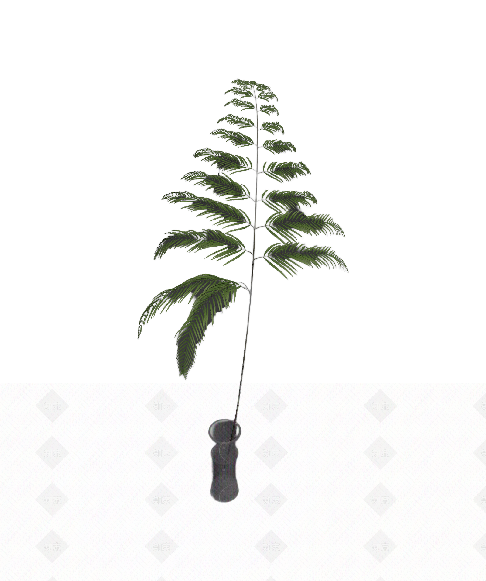 带盆绿植模型3D模型下载【ID:1206181490】