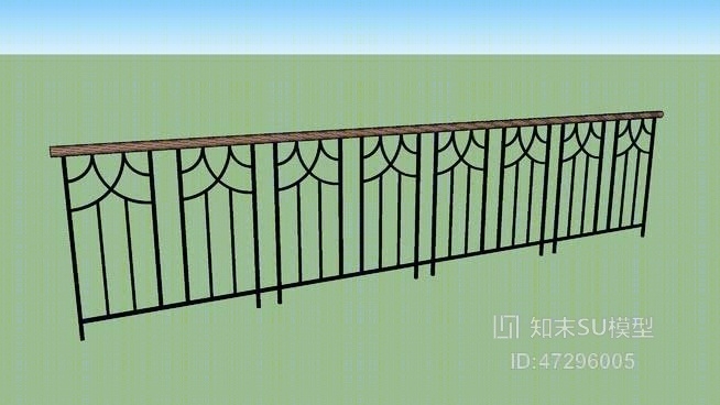 栏杆SU模型下载【ID:47296005】