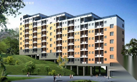 湖南某大学生宿舍建筑水电施工图cad施工图下载【ID:167237179】