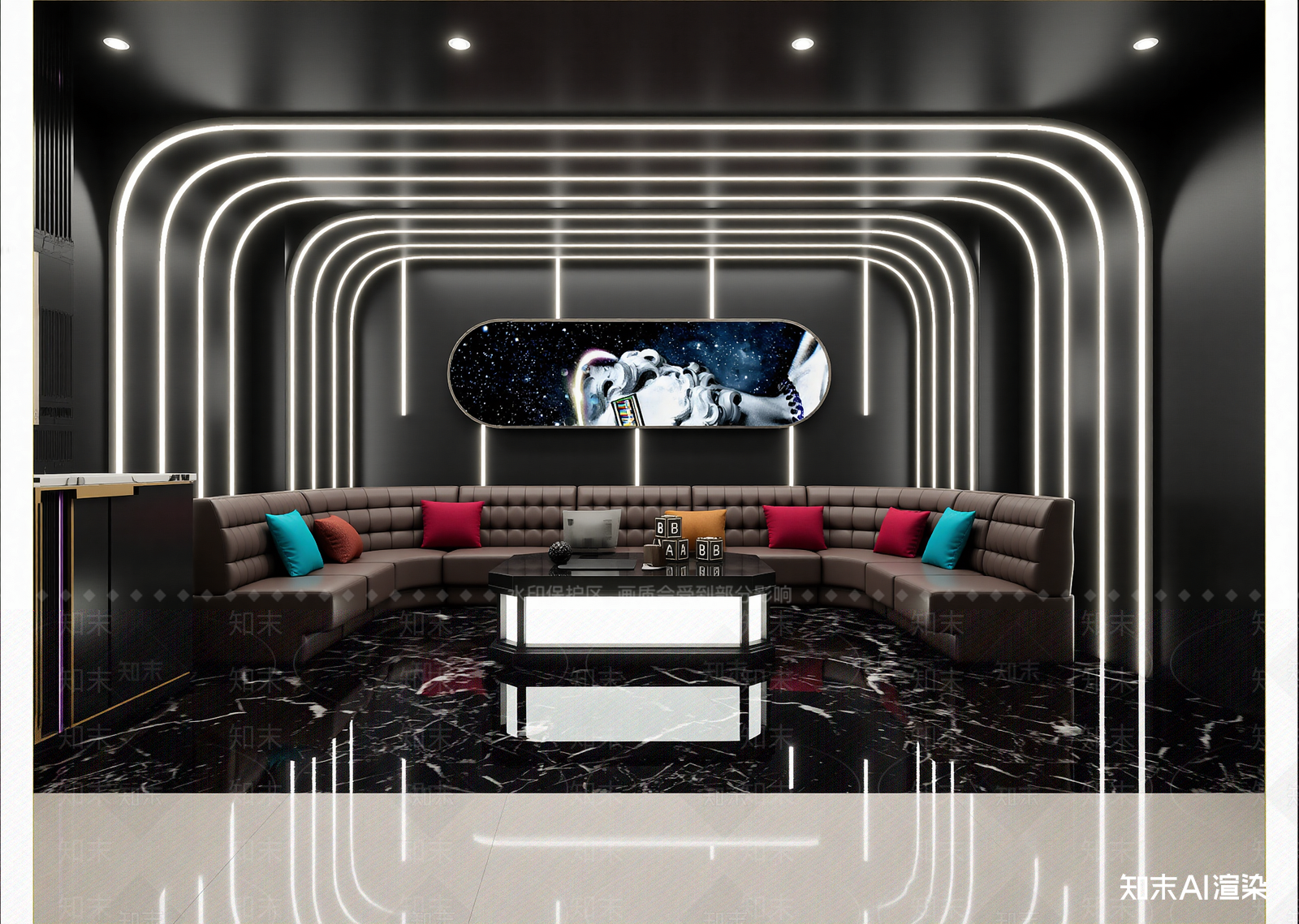 现代酒吧3D模型下载【ID:1215197356】