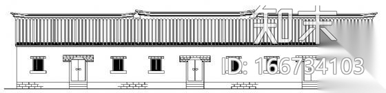 古建的方案设计cad施工图下载【ID:166734103】