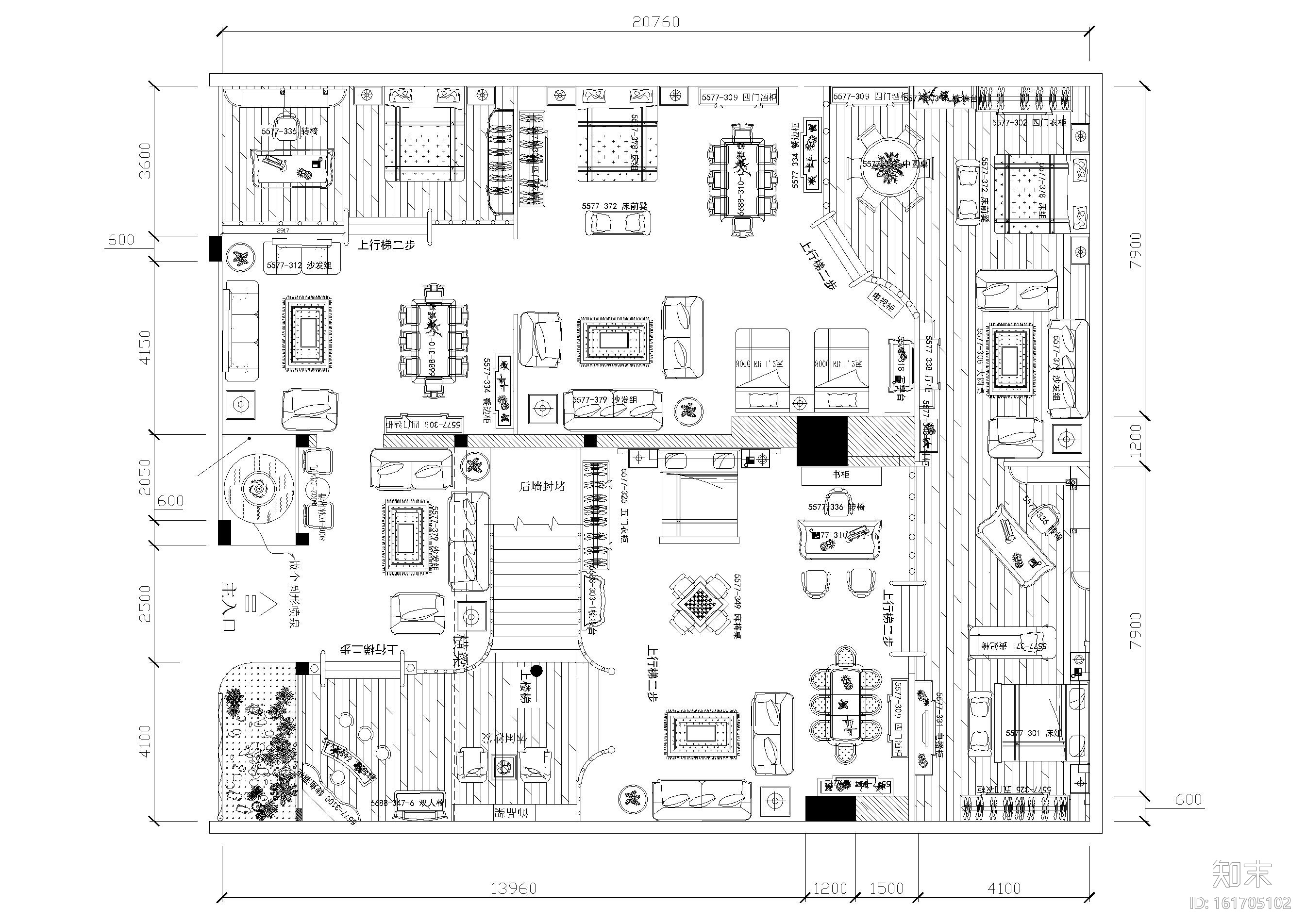 [上海]某服装专卖店室内装饰设计项目施工图施工图下载【ID:161705102】