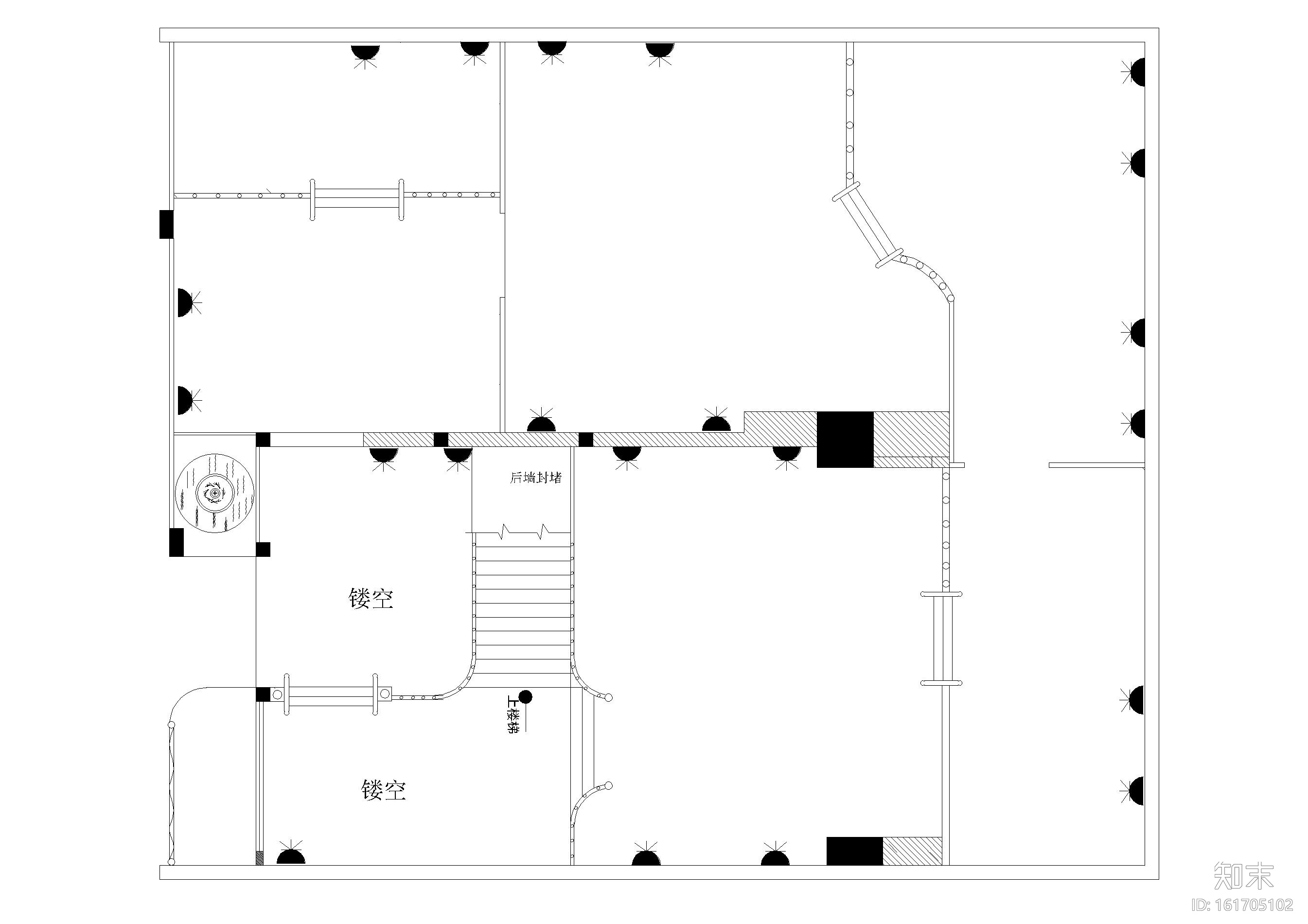 [上海]某服装专卖店室内装饰设计项目施工图施工图下载【ID:161705102】