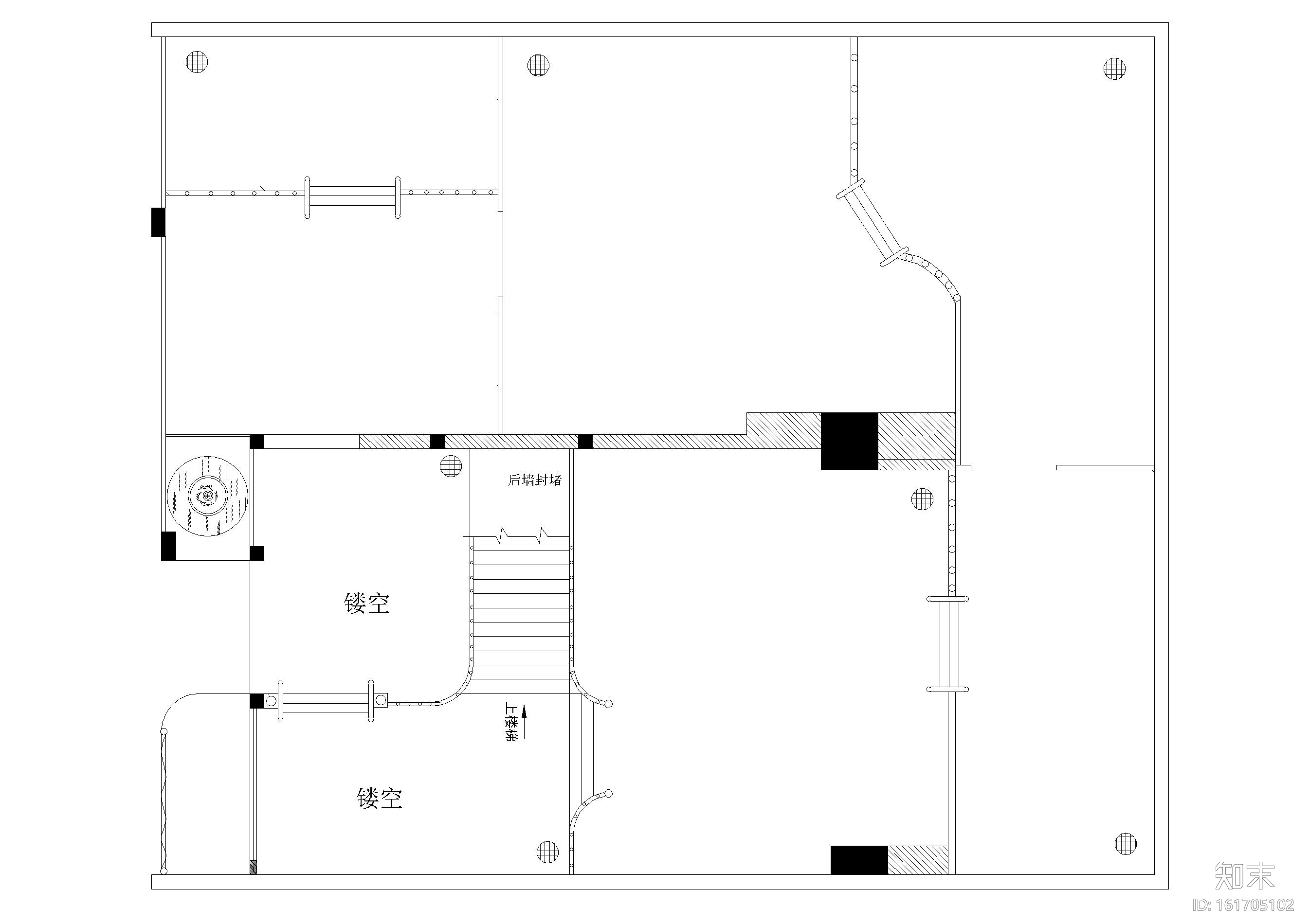 [上海]某服装专卖店室内装饰设计项目施工图施工图下载【ID:161705102】