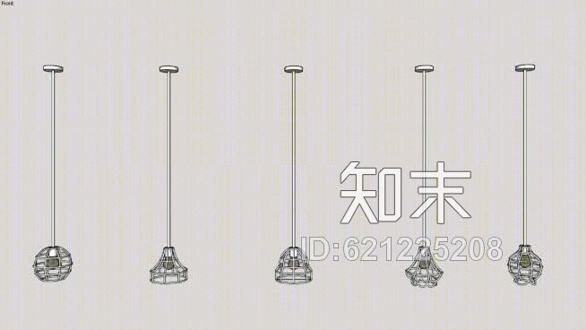 灯具SU模型下载【ID:621225208】