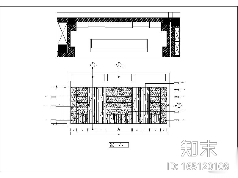 [江苏]江南文化现代会所装修设计施工图（含实景图）cad施工图下载【ID:165120108】