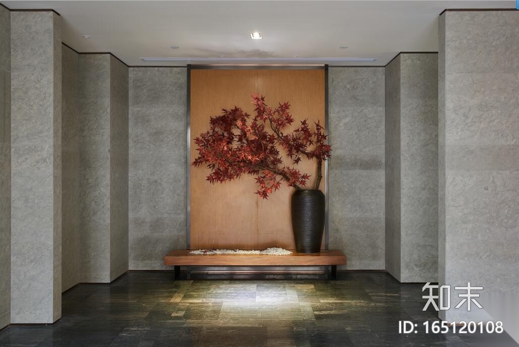 [江苏]江南文化现代会所装修设计施工图（含实景图）cad施工图下载【ID:165120108】