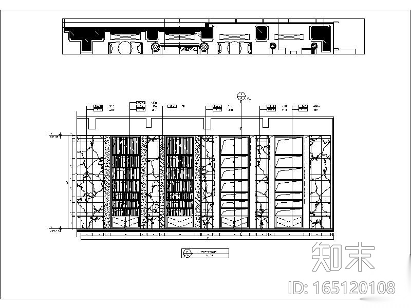 [江苏]江南文化现代会所装修设计施工图（含实景图）cad施工图下载【ID:165120108】