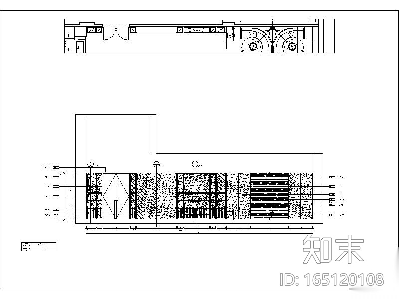 [江苏]江南文化现代会所装修设计施工图（含实景图）cad施工图下载【ID:165120108】
