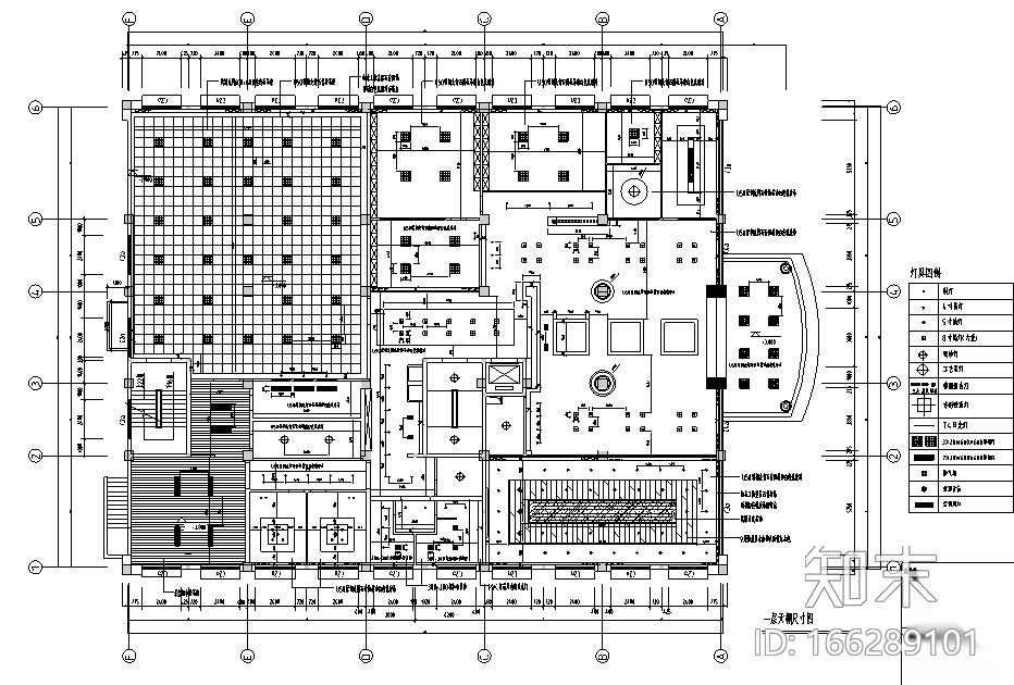 [浙江]可人集团办公大楼设计施工图（附效果图）cad施工图下载【ID:166289101】