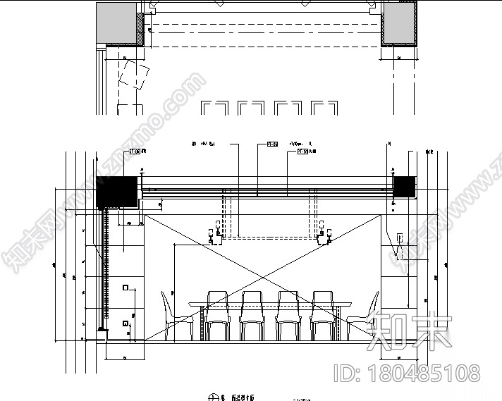 [广东]前海中心样板房设计施工图施工图下载【ID:180485108】