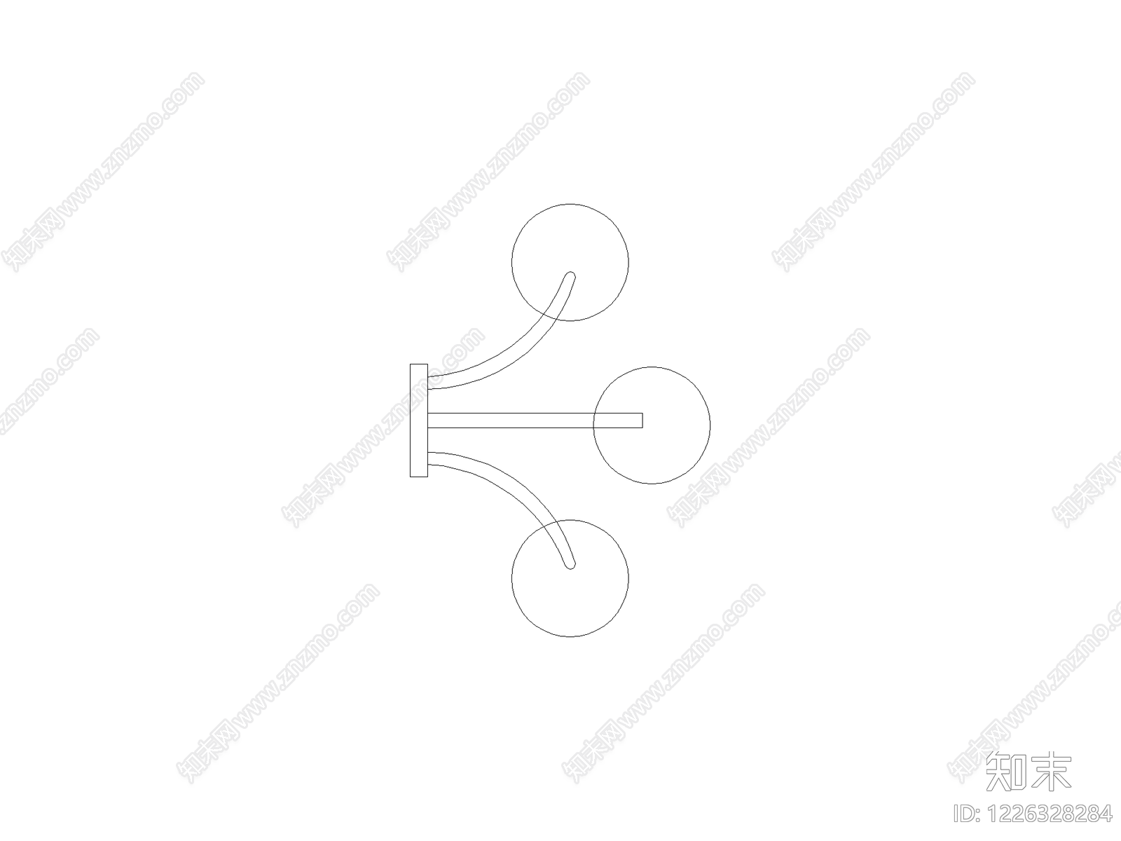 酒店空间设计模块cad施工图下载【ID:1226328284】
