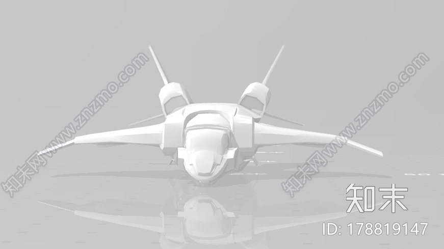 神盾局昆式战机3d打印模型下载【ID:178819147】