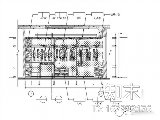 [广东]海珠区某写字楼大厦样板间施工图（含效果）cad施工图下载【ID:167322176】