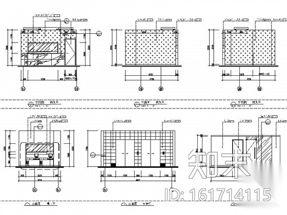 [南昌]中央商务区现代化新型城市多功能商场室内装修cad施工图下载【ID:161714115】