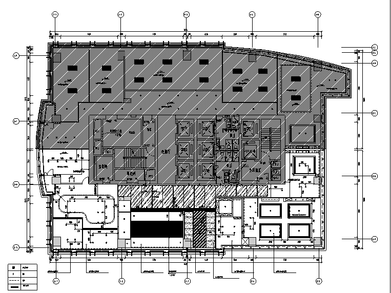 [福建]混搭风格恒基集团办公空间设计施工图（附效果图）cad施工图下载【ID:161779154】