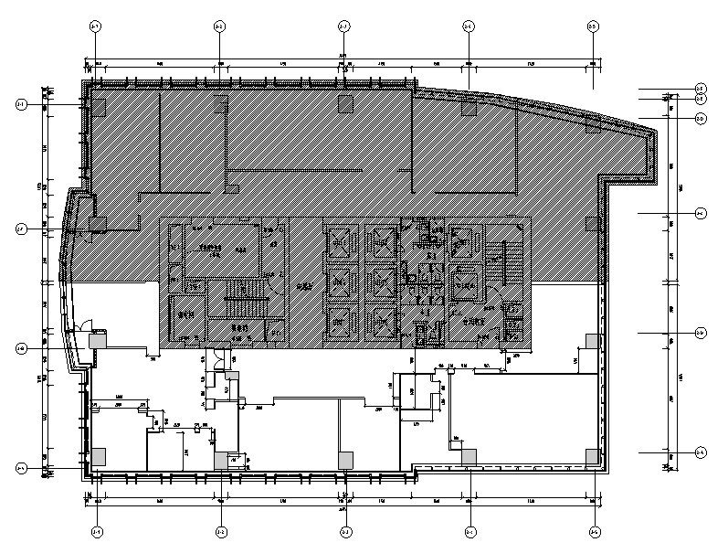 [福建]混搭风格恒基集团办公空间设计施工图（附效果图）cad施工图下载【ID:161779154】