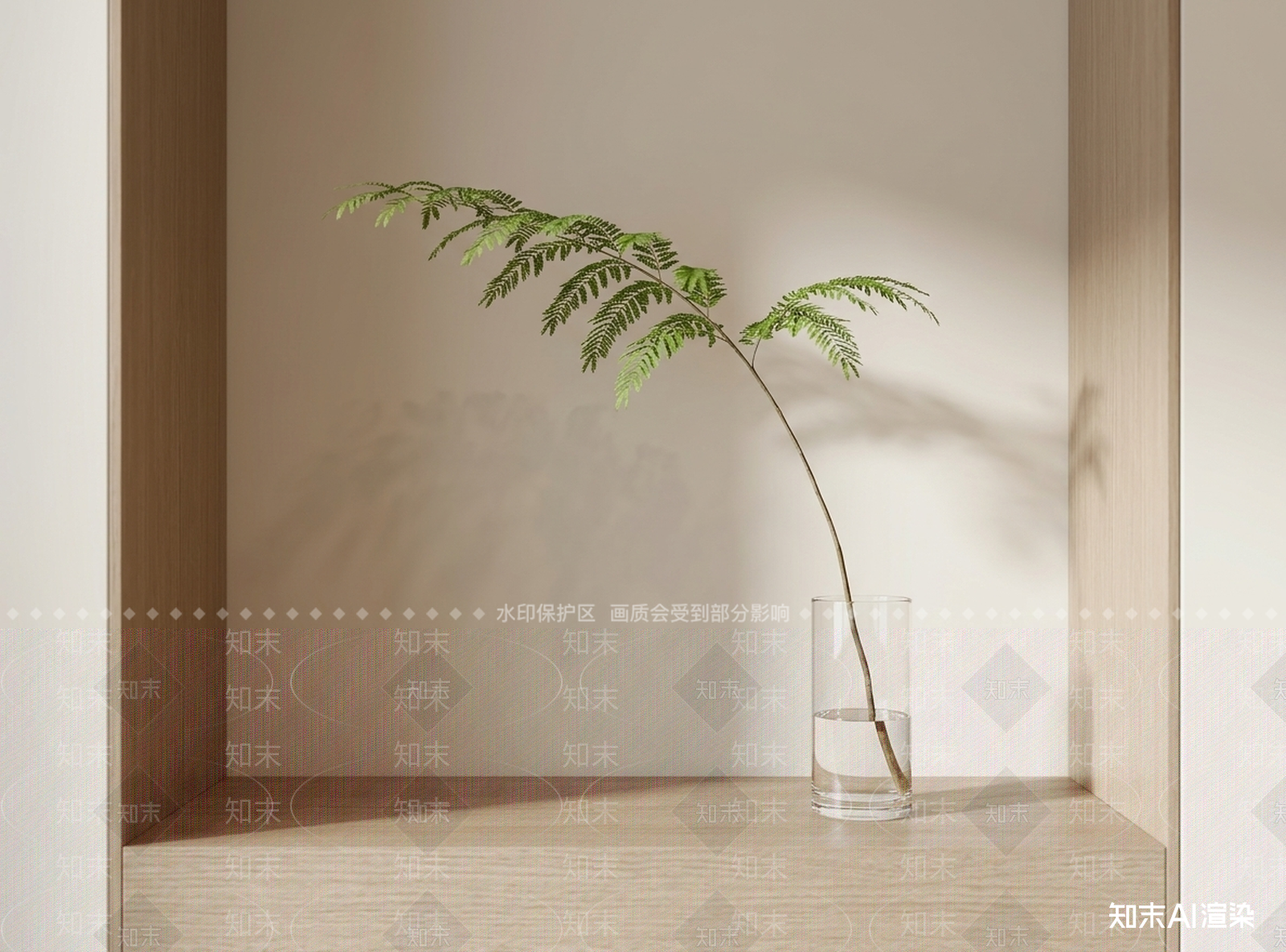 艺术绿植草本植物3D模型下载【ID:1227330069】
