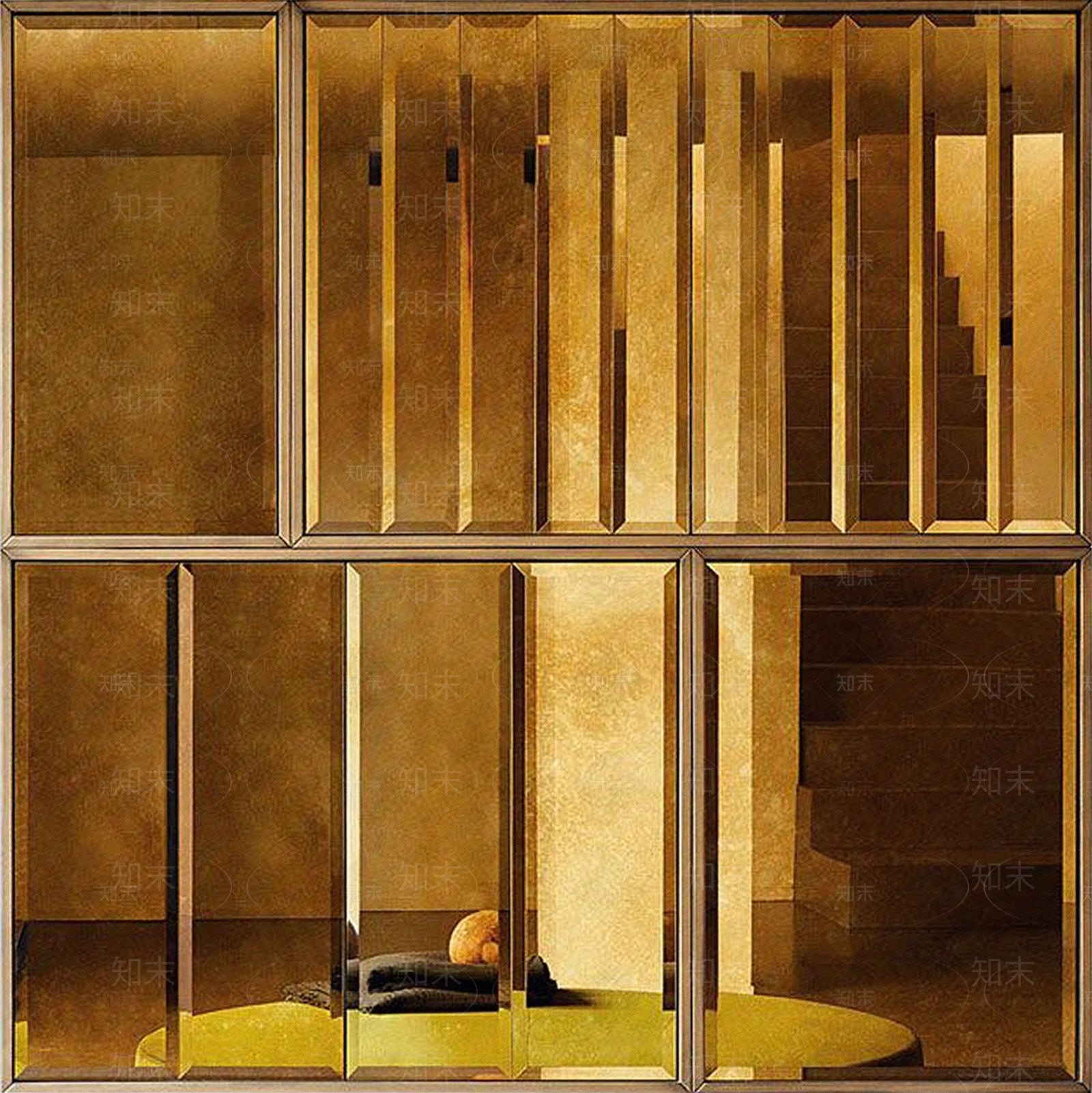 茶镜墙面装饰贴图下载【id:177906975】