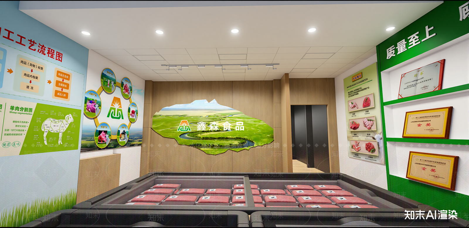 现代其他店铺SU模型下载【ID:1216020831】