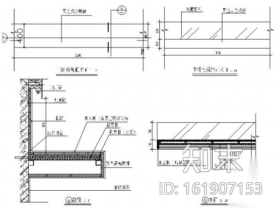 [武汉]100㎡水晶时尚三居施工图（含实景）cad施工图下载【ID:161907153】