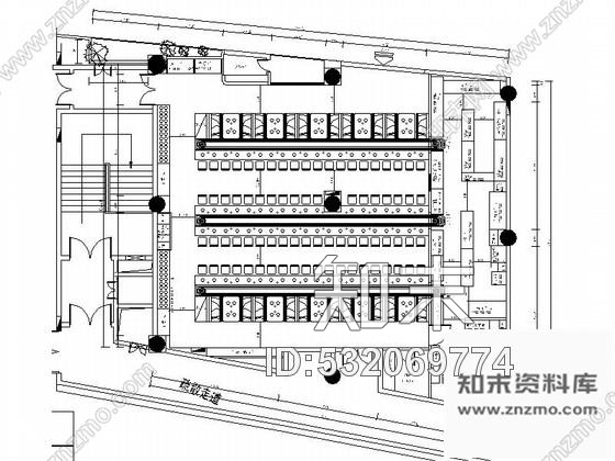 施工图长安特色现代风格连锁自助旋转火锅店装修施工图含效果及实景施工图下载【ID:532069774】