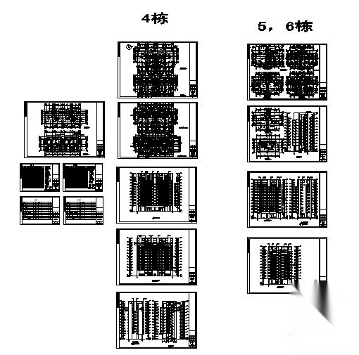 [贵州省]某高档小区十层住宅楼建筑方案图施工图下载【ID:149843121】