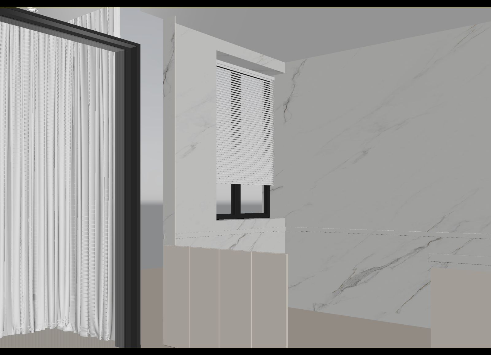 现代阳台3D模型下载【ID:1214280772】